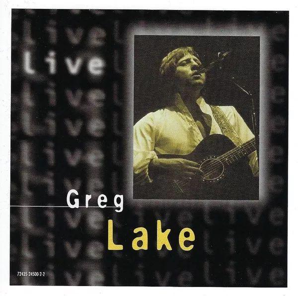 Portada de Álbum "Live", de Greg Lake