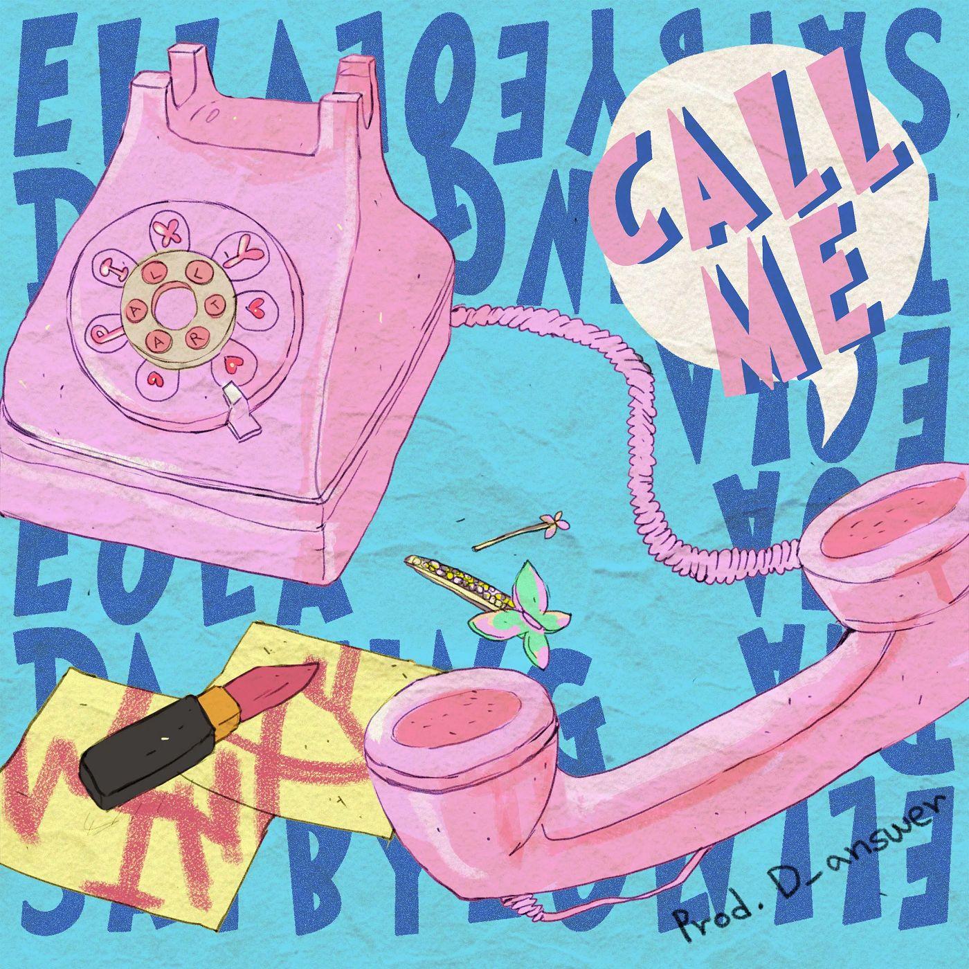 Portada de Sencillo/EP "Call Me", de PIXY