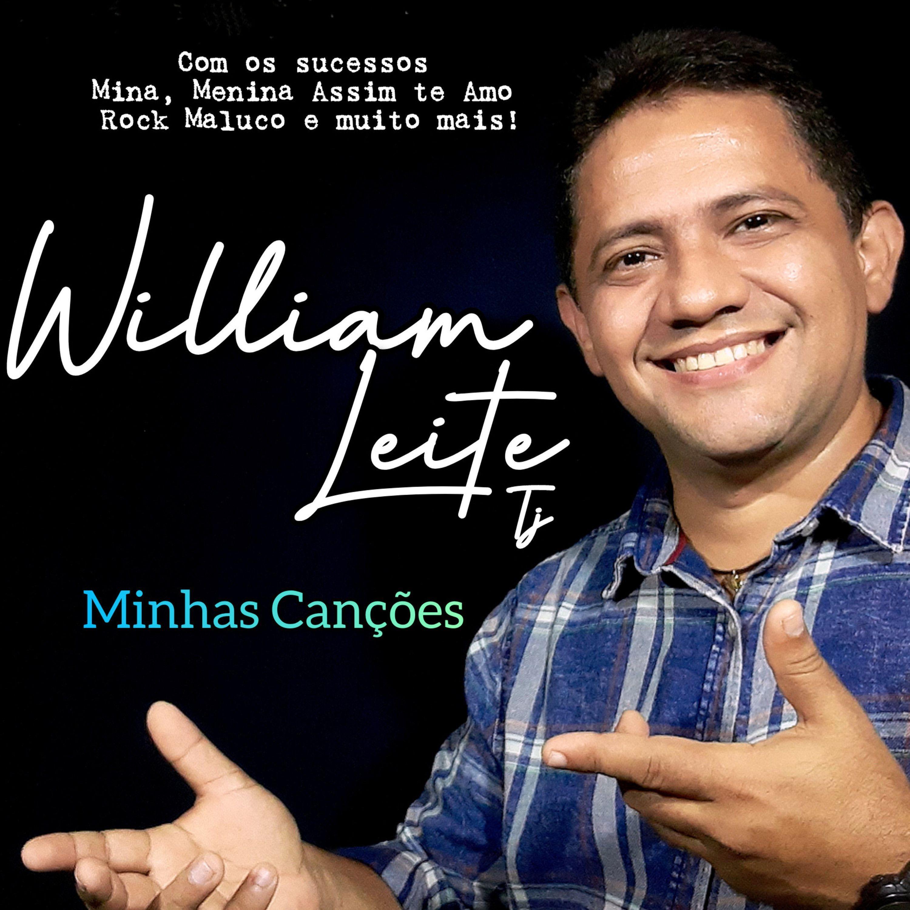 Portada de Álbum "Minhas Canções", de William Leite