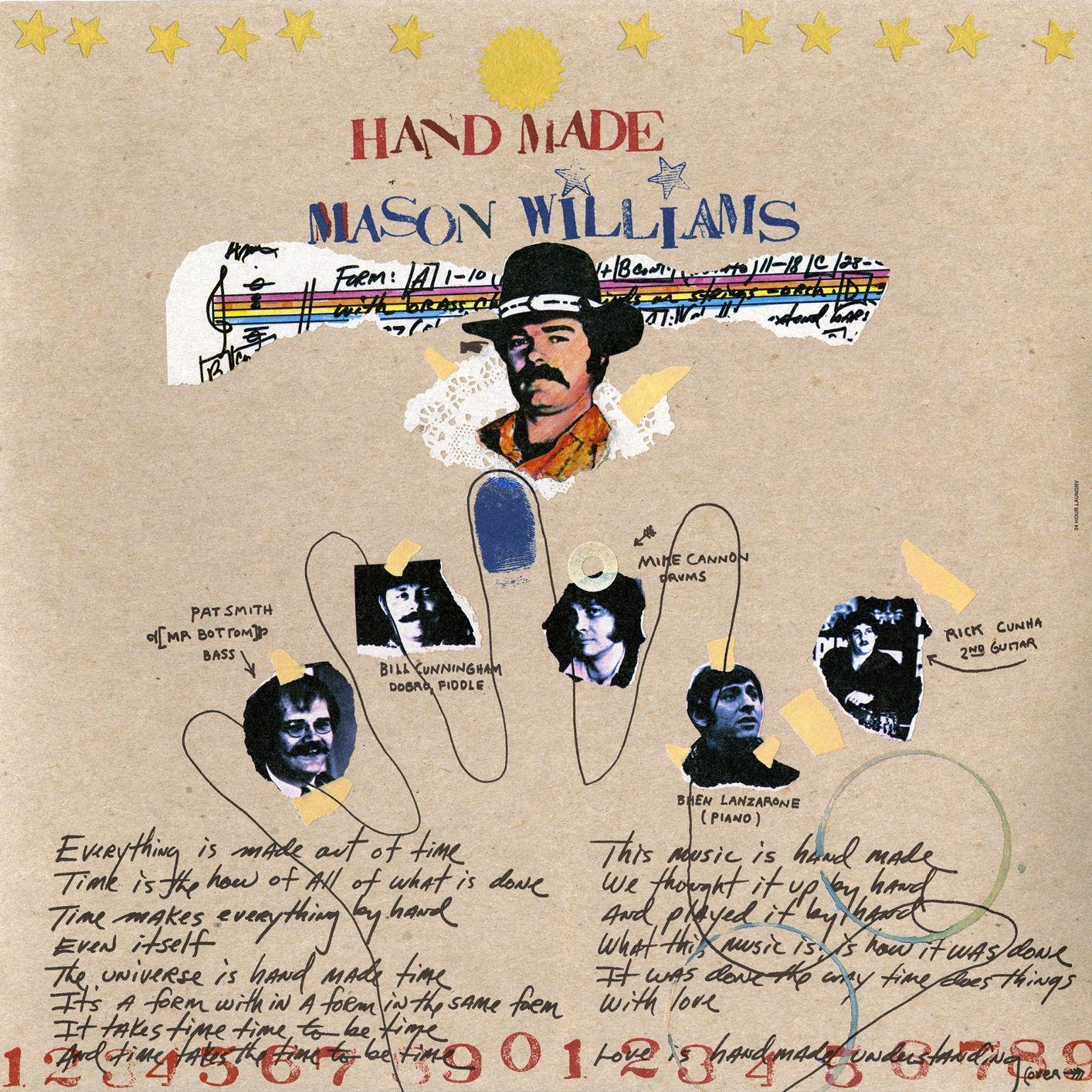 Portada de Álbum "Hand Made", de Mason Williams