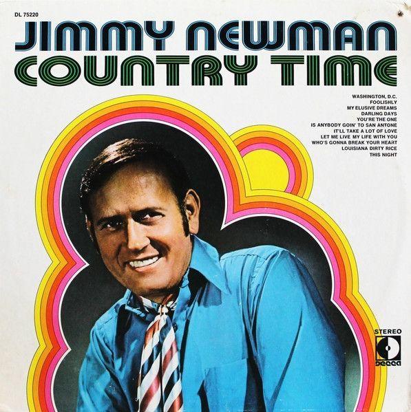 Portada de Álbum "Country Time", de Jimmy C. Newman