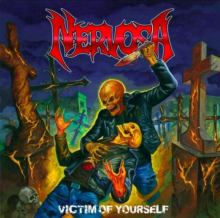 Portada de Álbum "Victim Of Yourself", de Nervosa
