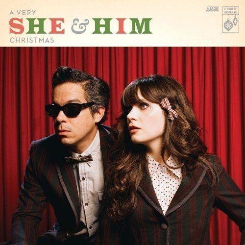 Capa do Álbum "A Very She & Him Christmas", de She & Him
