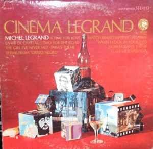 Capa do álbum "Cinema Legrand", de Michel Legrand