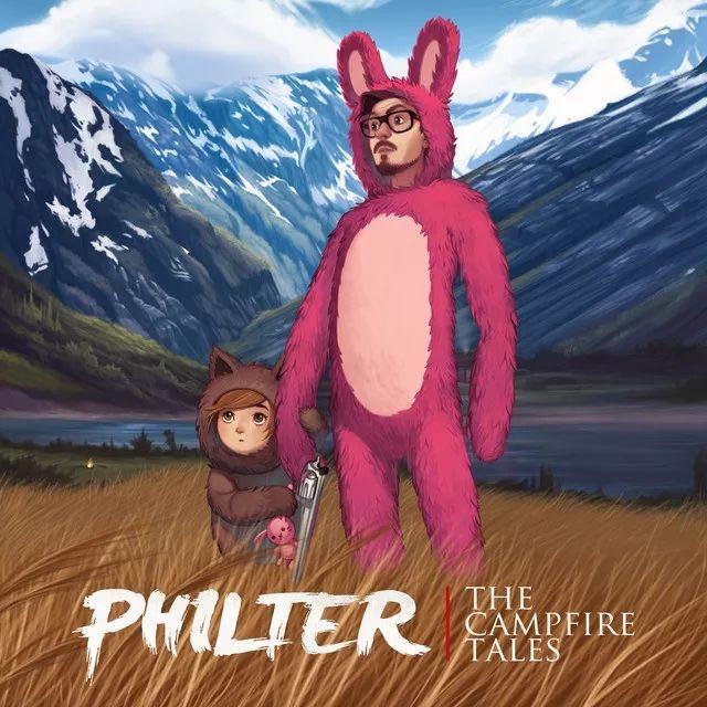 Capa do Álbum "The Campfire Tales", de Philter