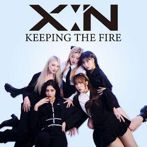 Capa do Single/EP "KEEPING THE FIRE", de X:IN