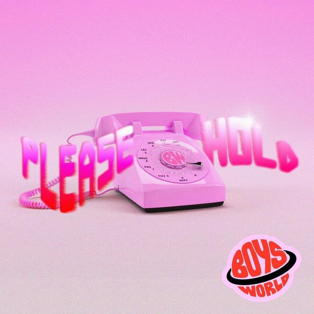 Portada de Sencillo/EP "please hold", de Boys World