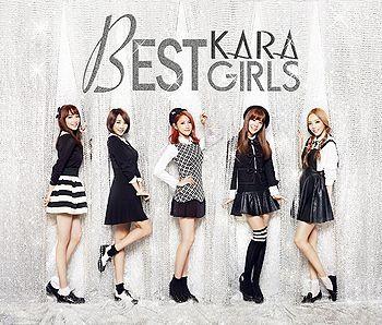 Portada de Álbum "Best Girls", de KARA