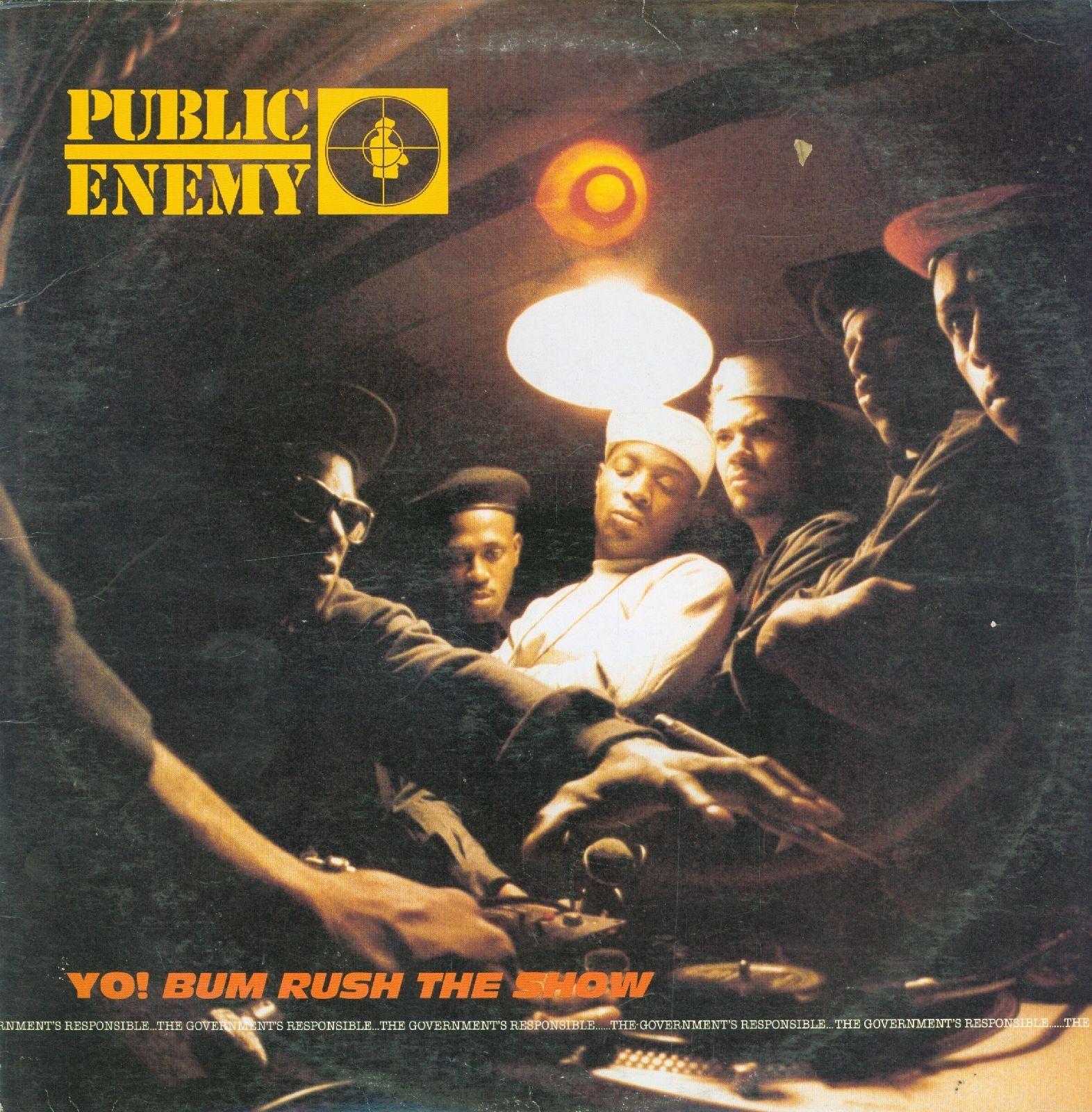 Portada de Álbum "Yo! Bum Rush the Show", de Public Enemy