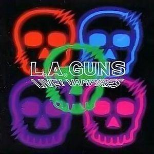 Capa do álbum "Live! Vampires", de L.A. Guns