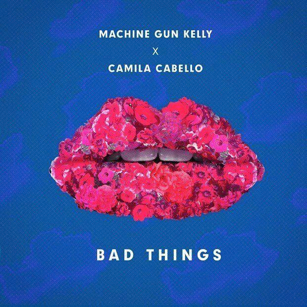 Portada de Sencillo/EP "Bad Things", de Camila Cabello