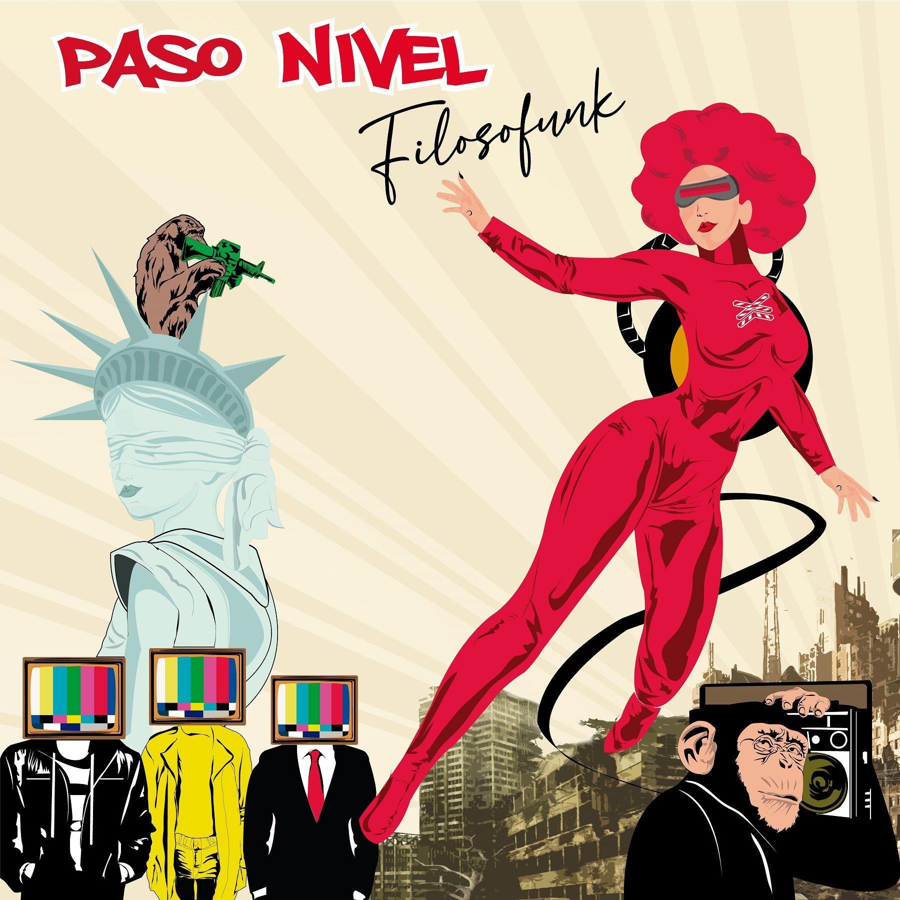 Album cover of "Filosofunk" by Paso Nivel