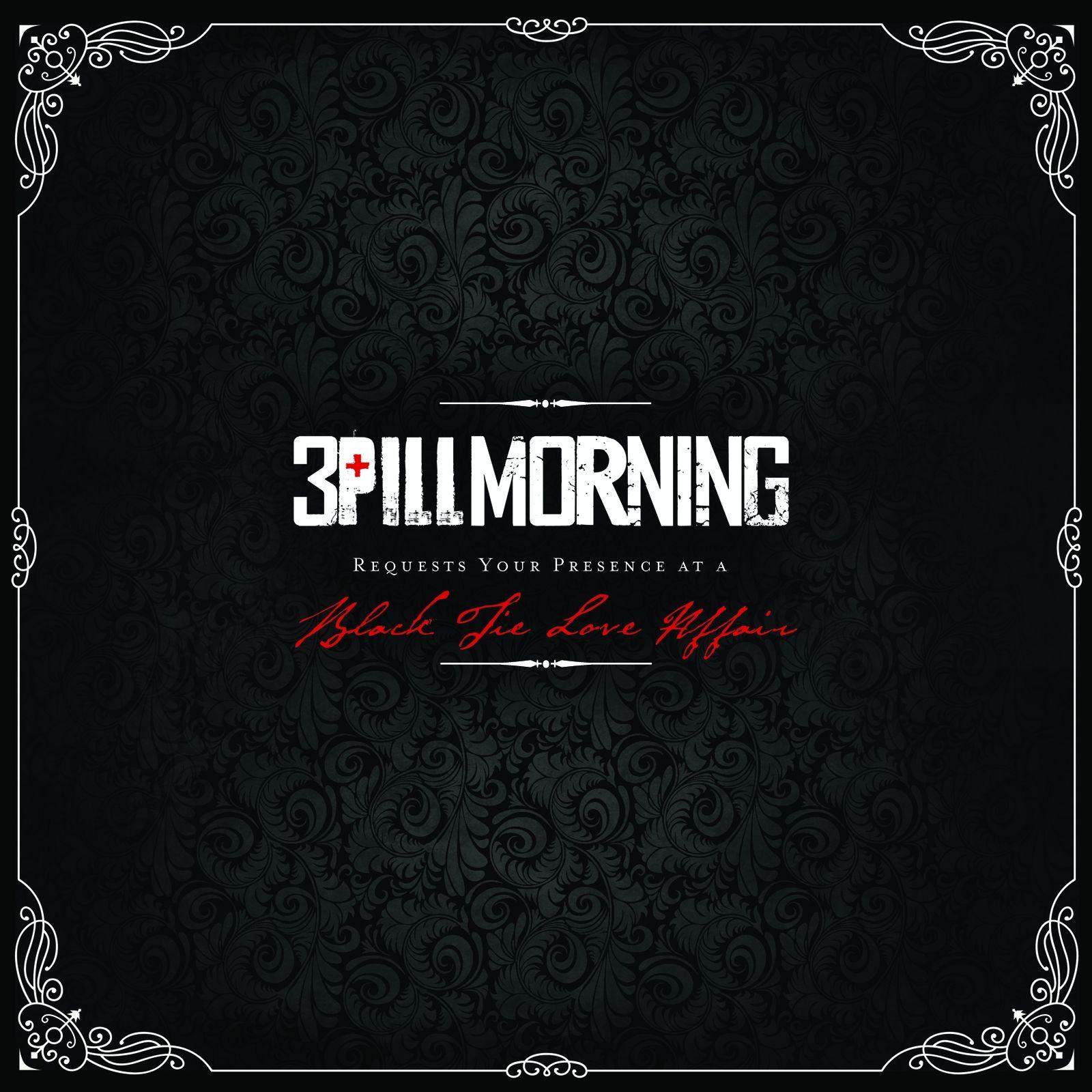 Portada de Álbum "Black Tie Love Affair", de 3 Pill Morning