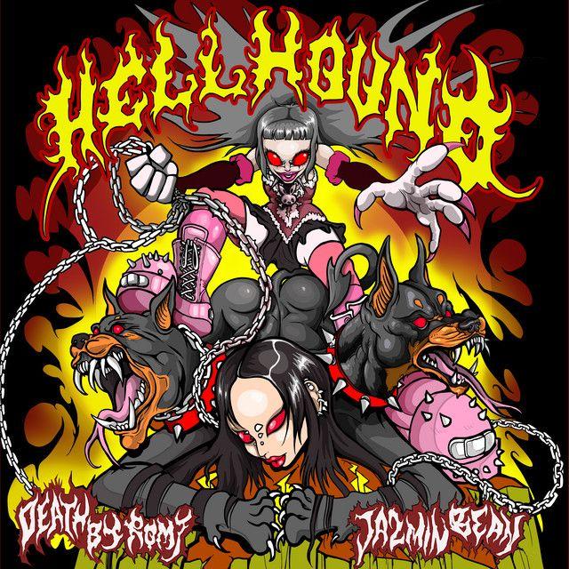 Single/EP cover of "Hellhound" by Jazmin Bean