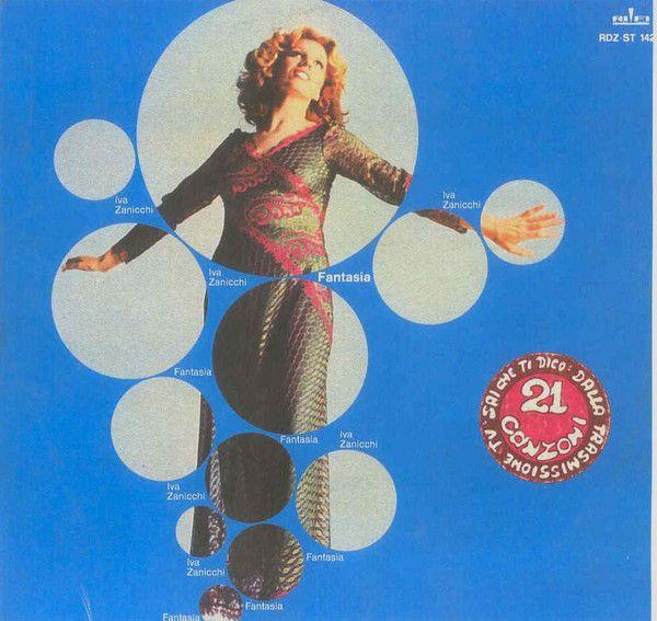 Capa do Álbum "Fantasia", de Iva Zanicchi