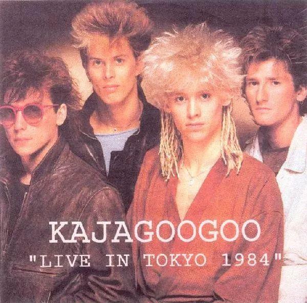 Portada de Álbum "Live In Tokyo 1984", de Kajagoogoo