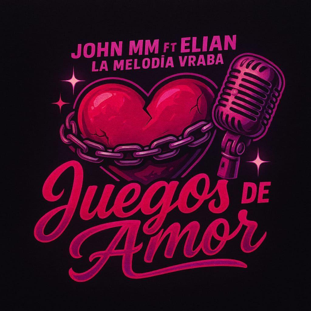 Portada de Álbum "Juegos de Amor ", de ELIAN LA MELODÍA VRABA