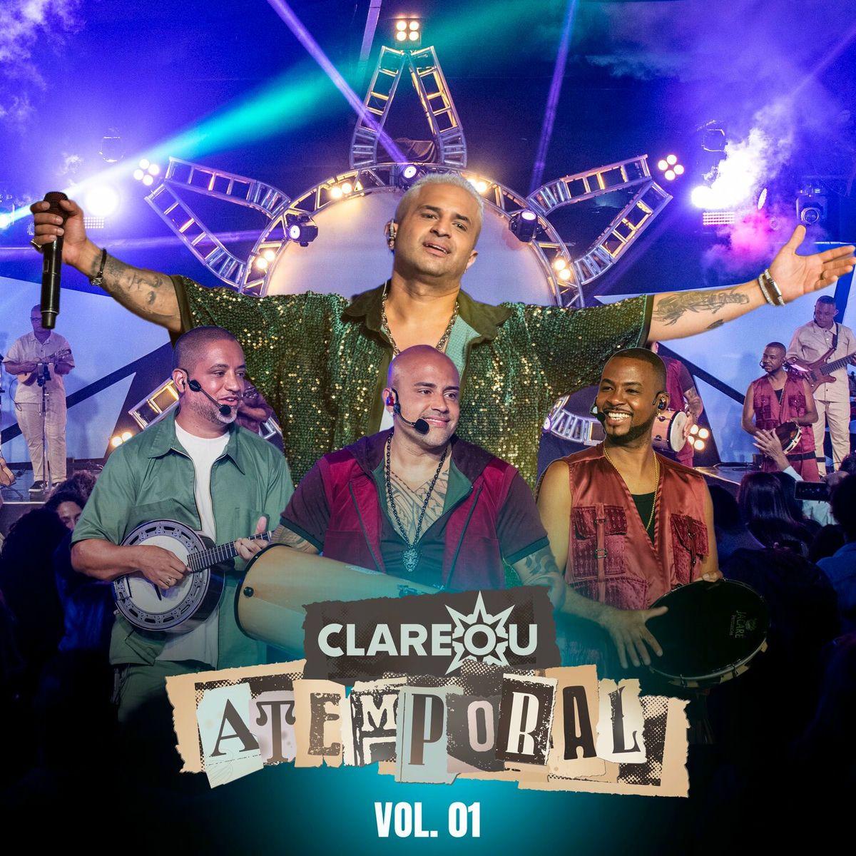 Portada de Sencillo/EP "CLAREOU ATEMPORAL VOL.1", de Grupo Clareou
