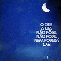 Capa do Álbum "O Que a Lua Não Pôde, Não Pode, Nem Poderá", de Wolô