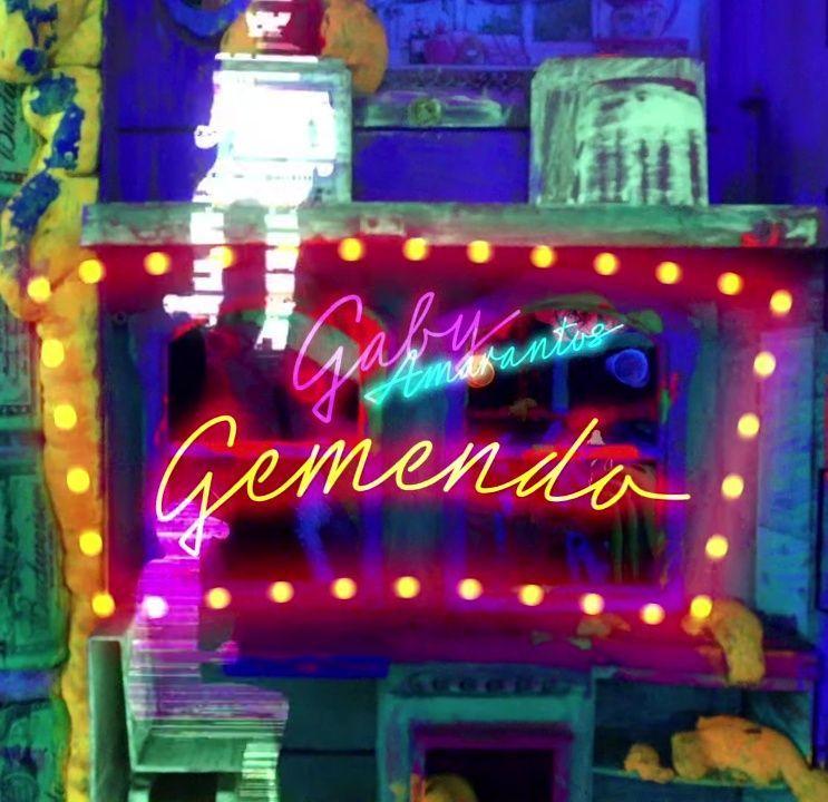 Portada del álbum "Gemendo ", de Gaby Amarantos
