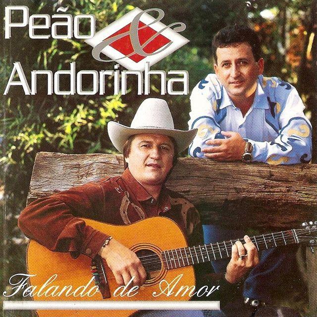 Portada de Álbum "Falando de Amor", de Peão e Andorinha