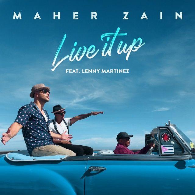 Capa do álbum "Live It Up", de Maher Zain