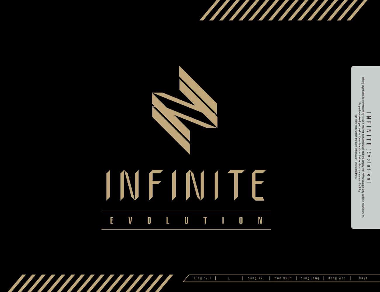 Capa do álbum "Evolution", de INFINITE