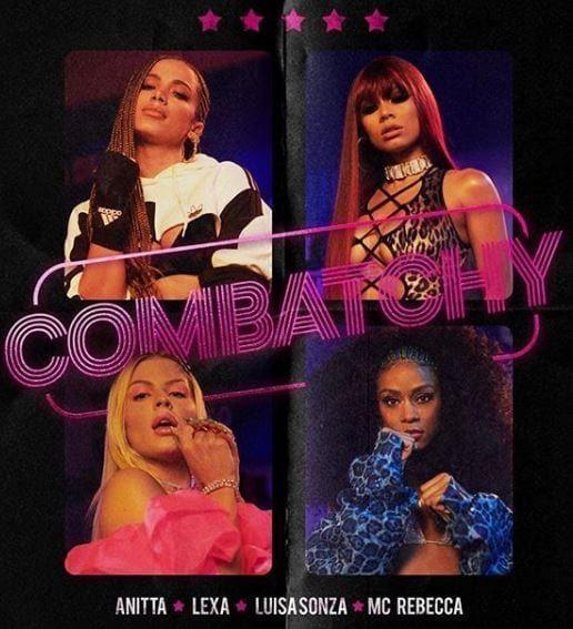 Single/EP cover of "Combatchy (part. Lexa, Luisa Sonza e Rebecca)" by Anitta