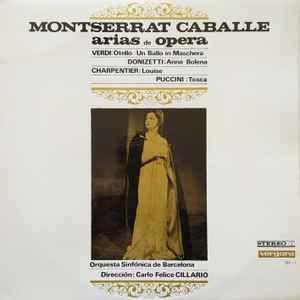 Portada de Álbum "Arias de Opera", de Montserrat Caballé