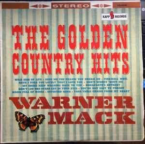 Capa do Álbum "The Golden Country Hits", de Warner Mack