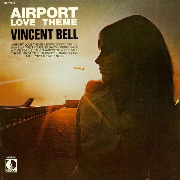 Portada de Álbum "Airport Love Theme", de Vincent Bell