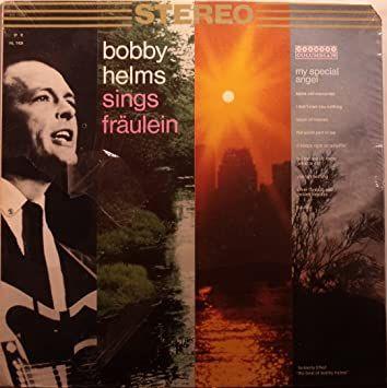 Capa do Álbum "Sings Fräulein", de Bobby Helms