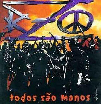 Capa do Álbum "Todos São Manos", de RZO