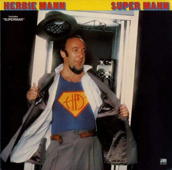 Portada del álbum "Super Mann", de Herbie Mann