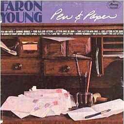 Portada del álbum "Pen & Paper", de Faron Young