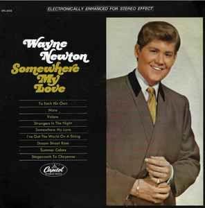 Album cover of "Somewhere My Love" by Wayne Newton