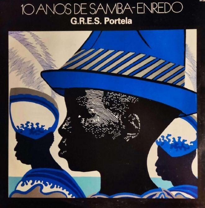 Portada de Álbum "10 Anos de Samba-Enredo - G. R. E. S Portela", de G.R.E.S. Portela (RJ)