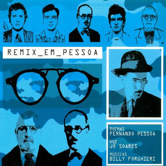 Portada de Álbum "Remix em Pessoa", de Jô Soares