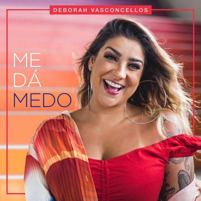 Portada de Sencillo/EP "Me Dá Medo", de Deborah Vasconcellos