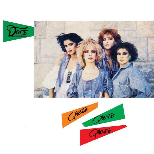 Single/EP cover of "Quente, Quente, Quente" by Doce