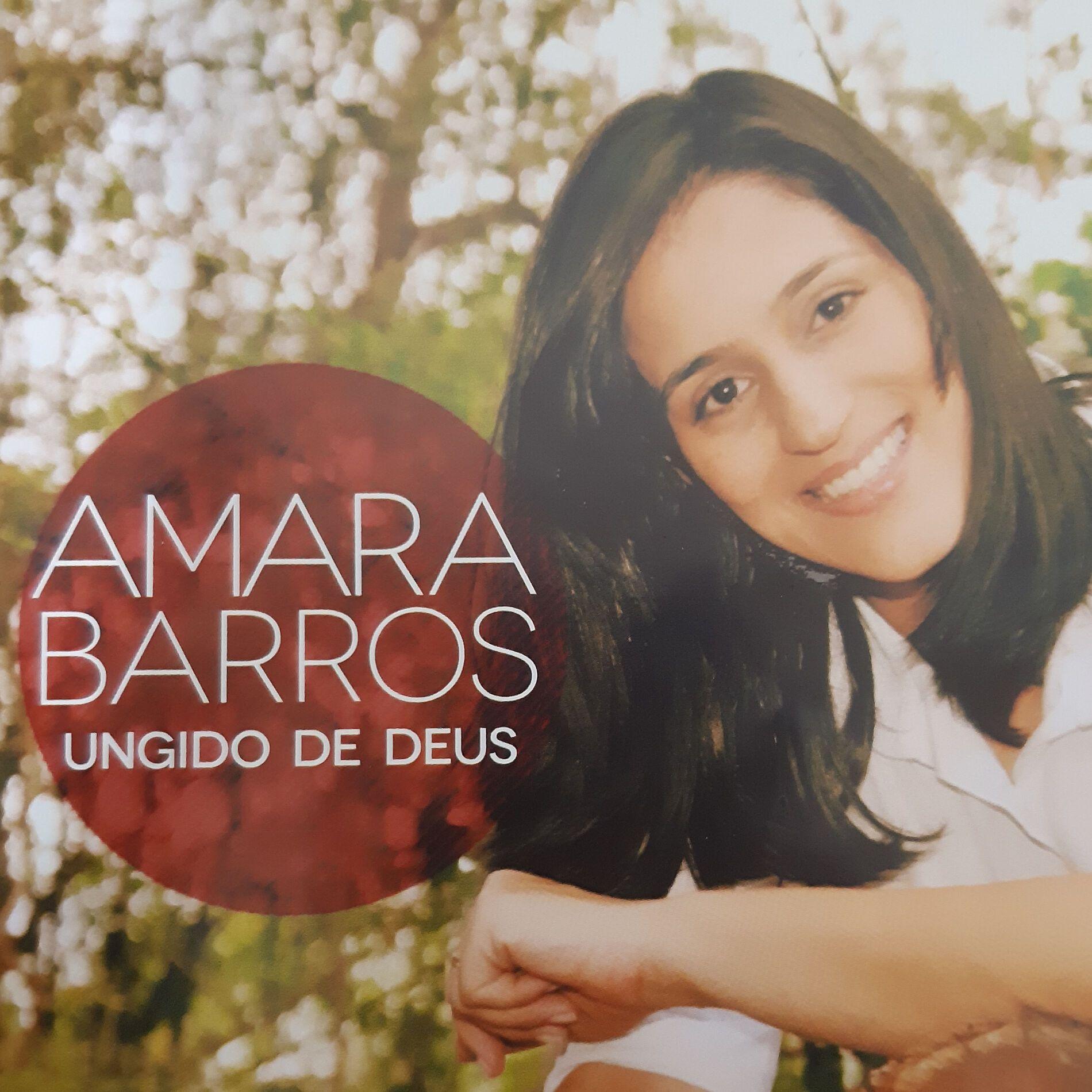 Portada de Álbum "Ungido de Deus", de Amará Barros