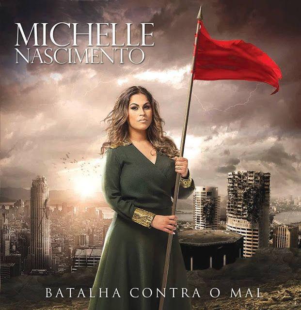 Portada de Álbum "Batalha Contra o Mal", de Michelle Nascimento