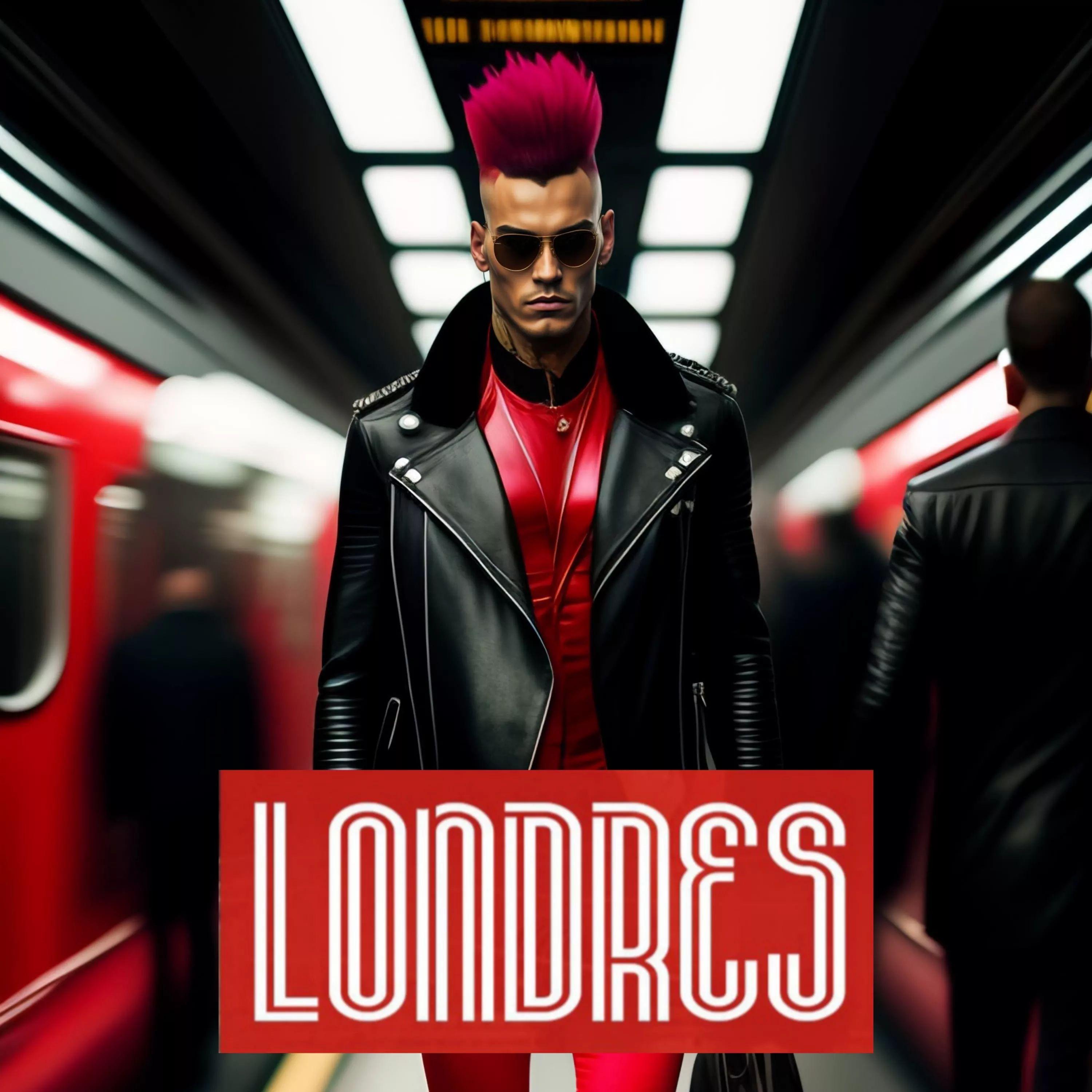 Portada de Álbum "Londres", de Marcos Yury Dieper