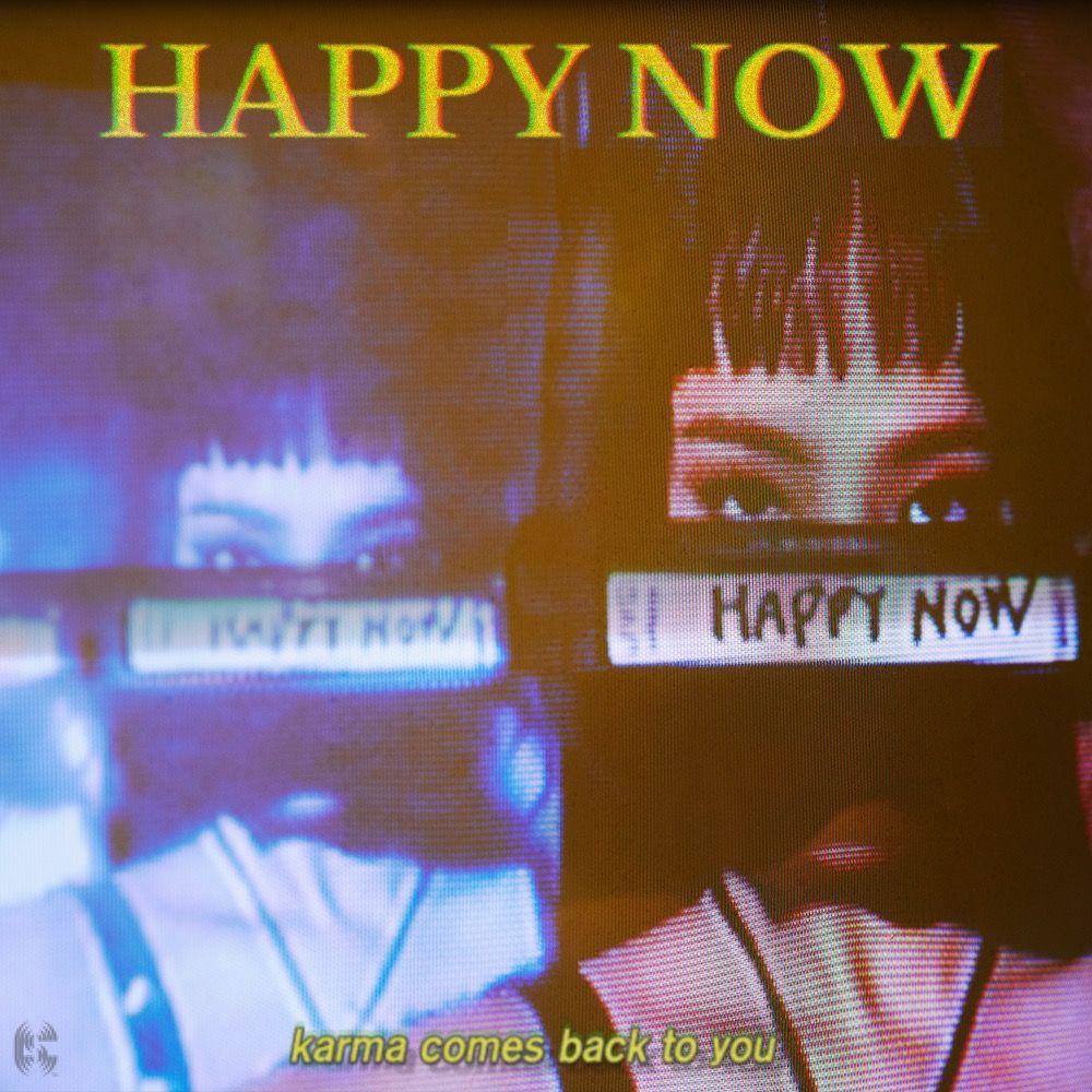 Capa do Single/EP "Happy Now", de HA:TFELT