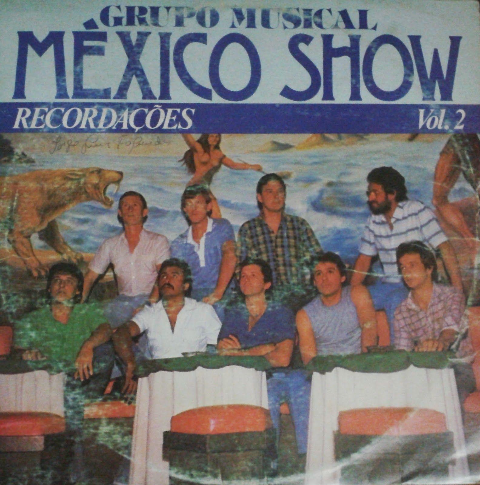 Album cover of "Recordações" by Banda México Show