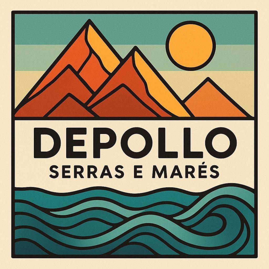Portada de Álbum "Serras e Marés", de Depollo