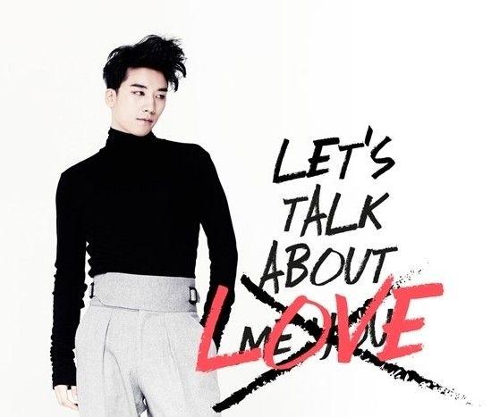 Portada de Sencillo/EP "Let's Talk About Love", de SEUNGRI
