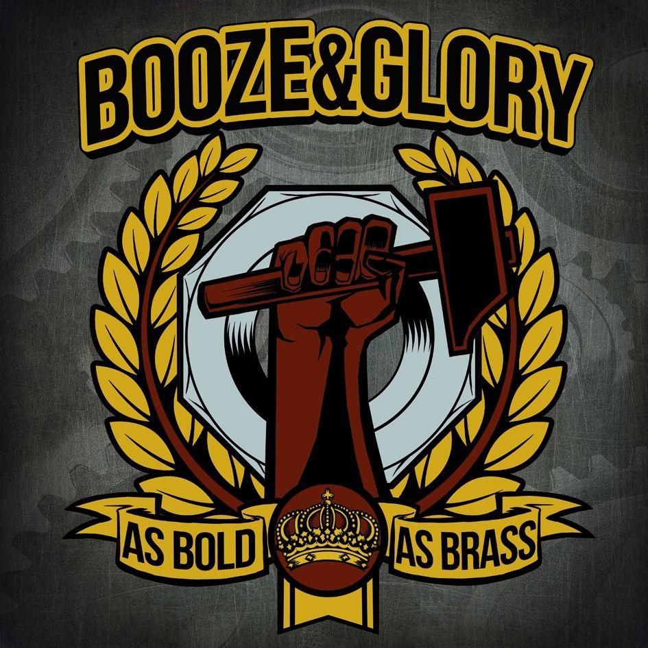 Portada de Álbum "As Bold As Brass", de Booze & Glory