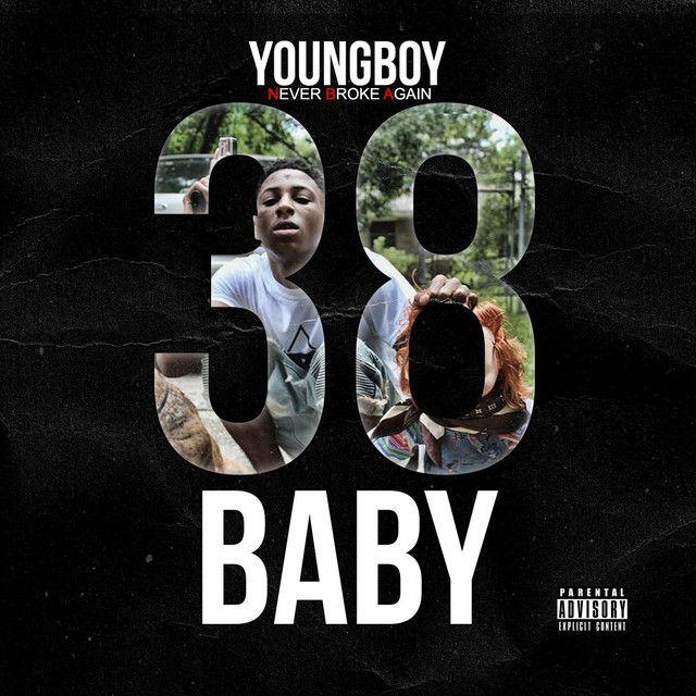 Portada de Álbum "38 Baby", de YoungBoy Never Broke Again (NBA YoungBoy)