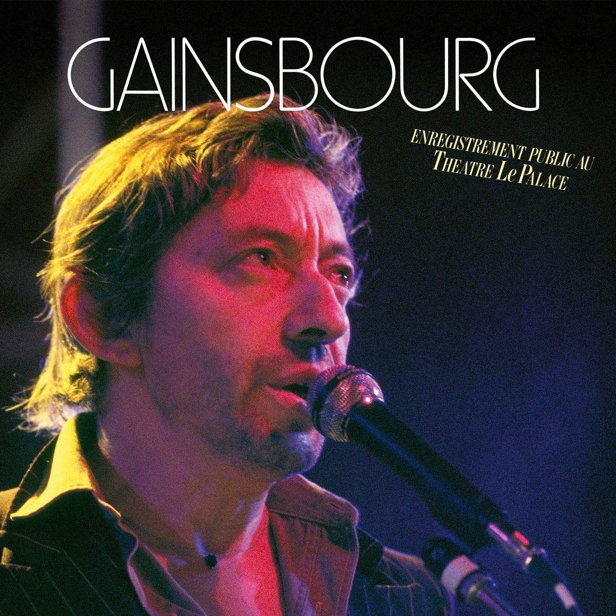 Portada de Álbum "Enregistrement Public Au Théâtre Le Palace", de Serge Gainsbourg